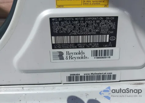 2009 Lexus Gs 350 from USA, damaged, VIN JTHBE96SX90046986